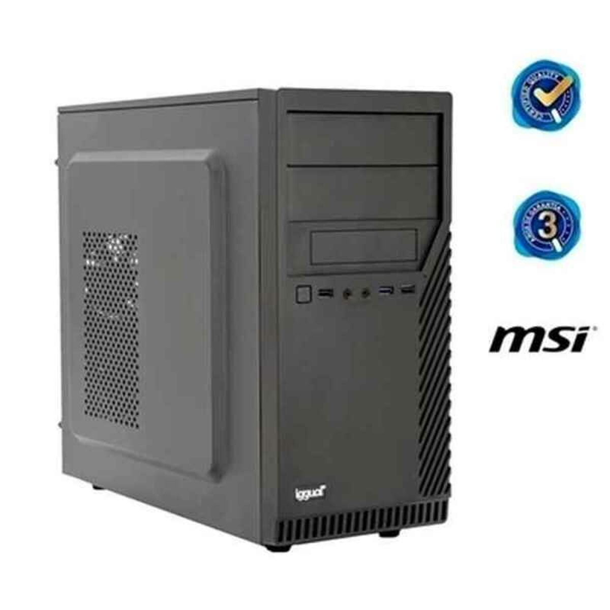 Desktop PC iggual PSIPCH512 i3-10100 8 GB RAM 240 GB SSD 8 GB RAM 240 GB 240 GB SSD-0